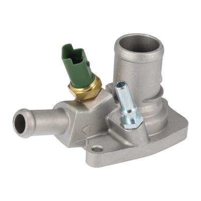 X AUTOHAUX Auto Thermostatgehäuse Zubehör Passend für Alfa Fiat Lancia Kompatibel Opel 55193669 55250824 55202176 Silberton