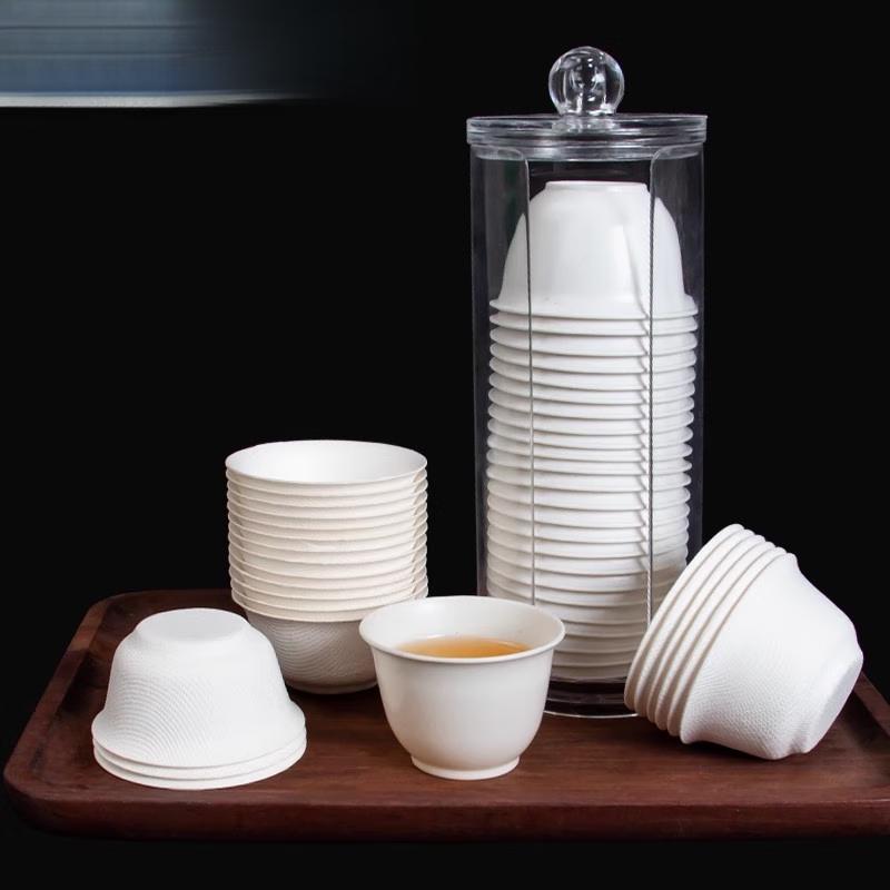 Rice Husk Disposable Tea Cup