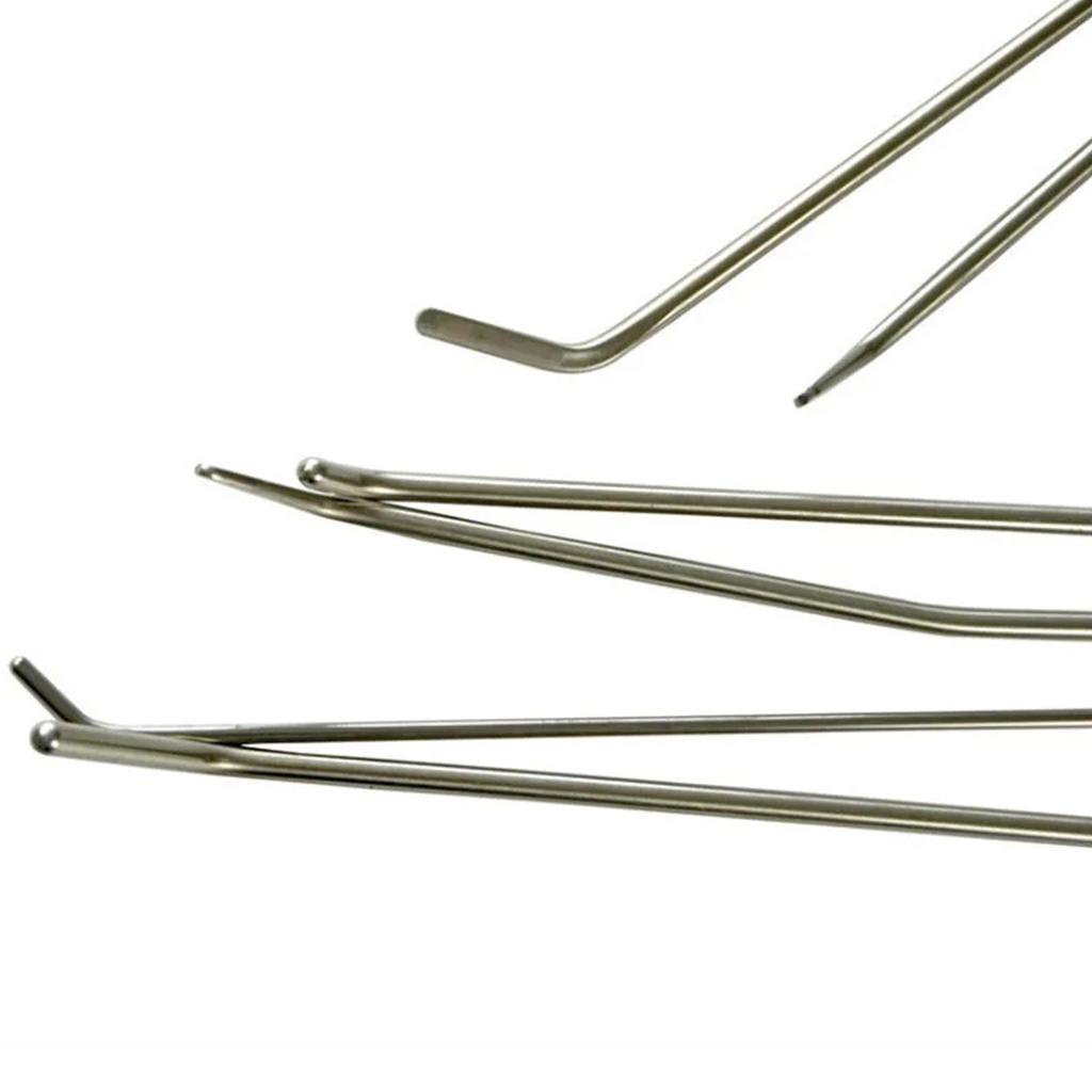 Professional Automotive Paintless Dent Removal Tools Door Dings Removal Crowbar Kit for Hail Damage Repair Rods Tools