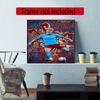 Haaland Customize Your Name Diamond Painting Round Diamond Diy Frameless Holiday Artwork Suitable For Home Office Wall Decoration