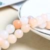 Stone Pink Round Aventurine Natural Beads 15"strand Smooth Loose Spacer Beads 4681012mm For Jewelry Making Diy Bracelets Accessories