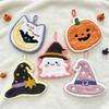 Halloween Embroidered Halloween Hand Towel Quick Dry Coral Fleece Towel  Bathroom Kitchen Use