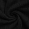 Women's V-Neck Ribbed Knit Sweater - Casual, Simple, Solid Color, Loose Fit (Autumn/Winter 2025)