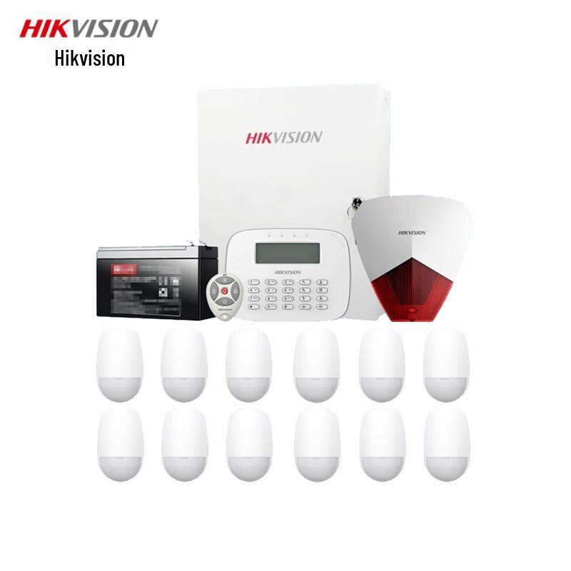 

HIKVISION 1-to-12 Zone Alarm Host Kit CN plug (adapter included)