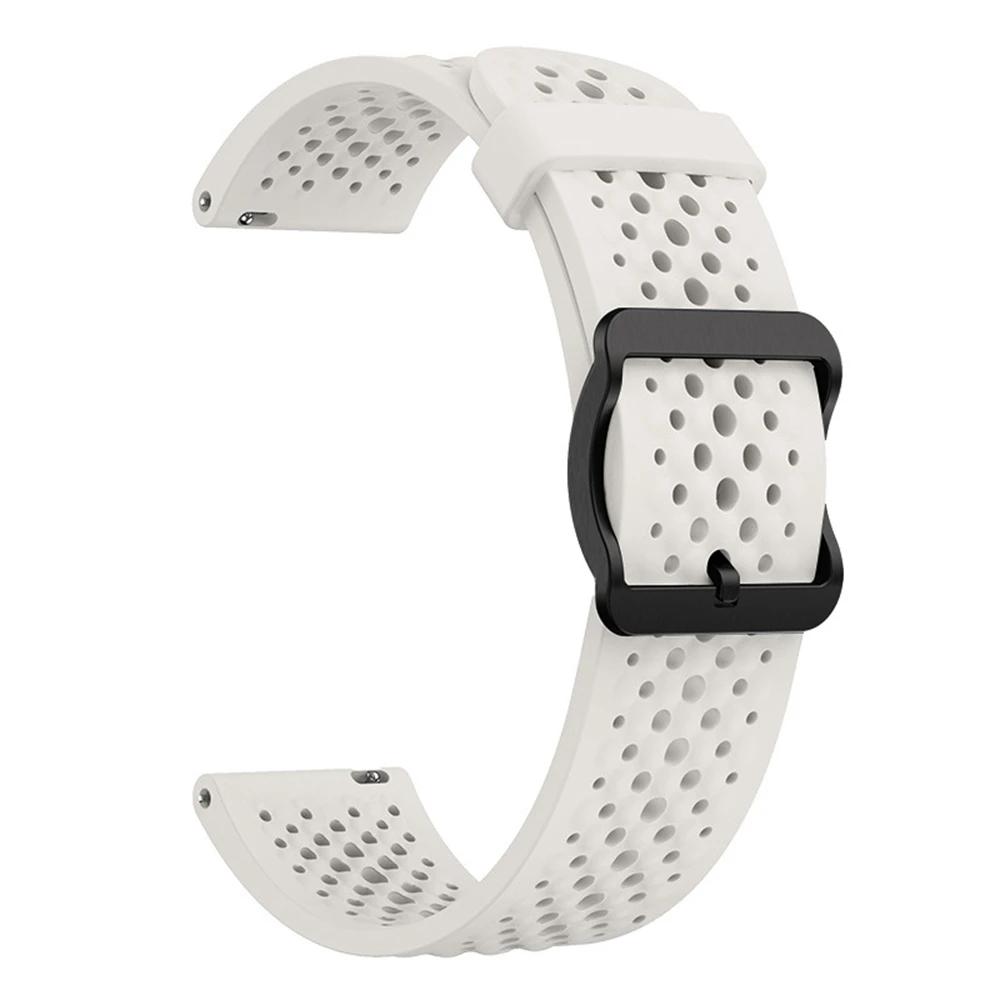 22mm Silicone Sports Breathable Strap For COLMI P86 P82 P81 V76 V68 M42 C81 I30 Bracelet For Xiaomi Watch S4 Outdoor Wrist Bands