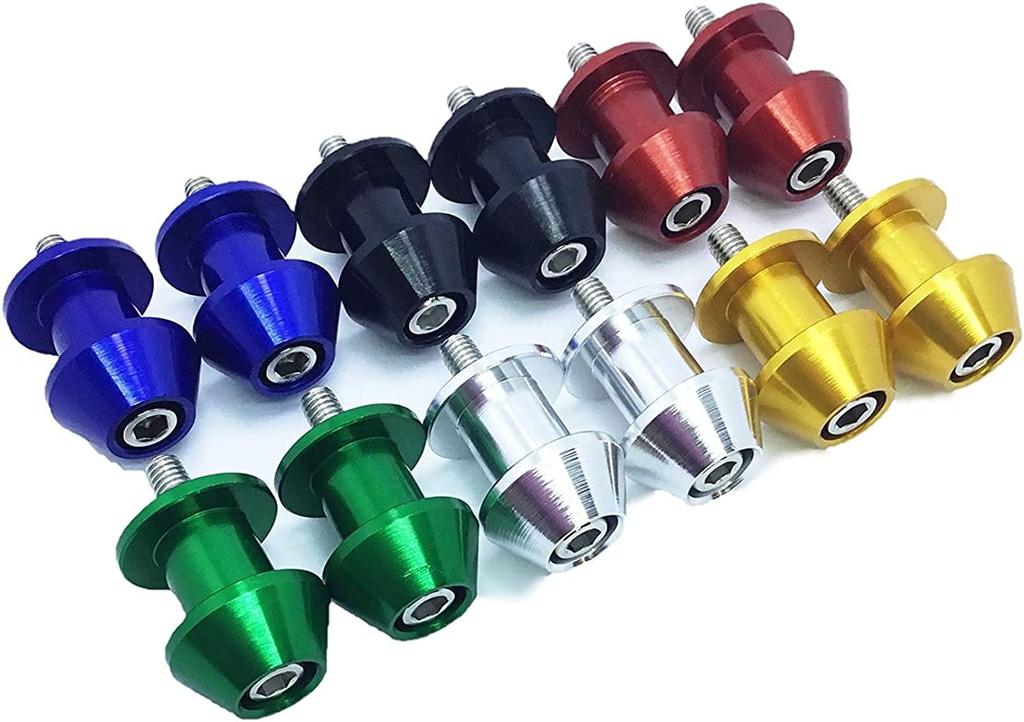 MBK 6 Colors 6mm Yamaha Aprilia Rear Stand Hook (Red)