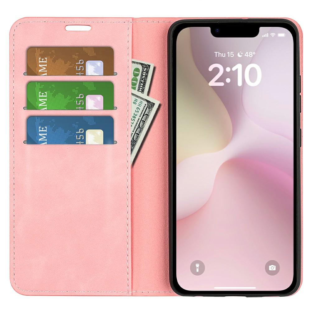 

For iPhone 16e Case Skin Touch Leather Wallet Phone Cover Blue