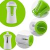 Affettatrice a spirale portatile per verdure Pelapatate portatile Affettatrice a spirale in acciaio inossidabile per utensili da cucina per patate