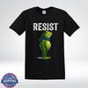 Funny Frog Resist Motivational Slogan Graphic T-Shirt