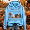 Women's Fall Themed Pullover Hoodie Casual Long Sleeve Sweatshirt for Everyday Wear