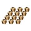 20PCS G1/2 Male Thread Mist Nozzle Sprinkler 360 Degree Irrigation Mist Nozzle  Outdoor Cooling