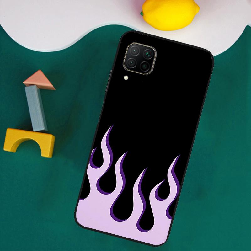 Cool Flame Colorful Pattern For Huawei Nova Y61 Y91 Y73 Y72 Y70 Y60 Y90 12s 12i 11i 8i 9 10 SE P30 P40 Lite P60 Pro Case