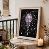 Pearl DIY Purple Butterfly Art Kits 15.7x19.6inch Gem Art Pearl Painting Kits Without Frame for Adults Gift Idea Home Wall Decor