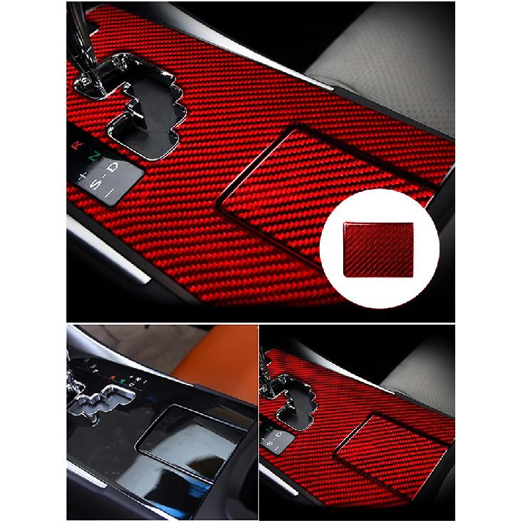 Pentru LEXUS IS250 300 350 2006-2012 Accesorii auto Interior Fibră de carbon Start Cercle TRC Comutator Wait Red Stickers