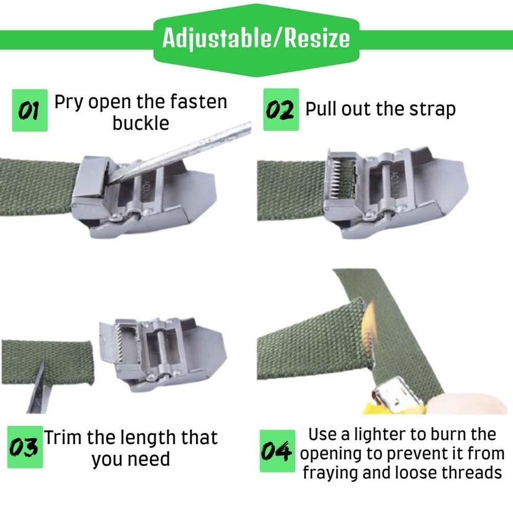 Zinc Zinc Alloy Canvas Waistband Solid Color Sturdy Cloth Belt Fashion Men Weaving Belt  Gifts