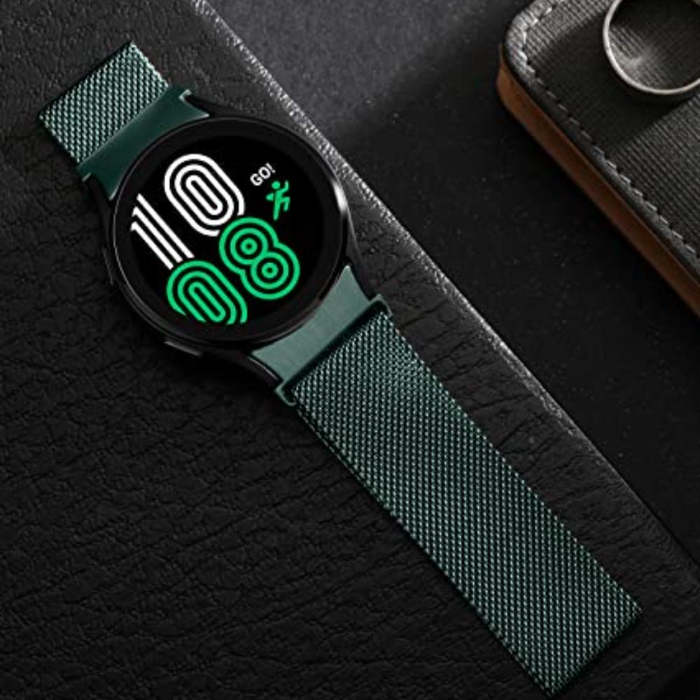 Milanese løkkebånd for Samsung Galaxy Watch 7 6/4/5 pro 44mm 40mm 45mm No Gaps Armbånd for Galaxy Watch 6 klassisk 43mm 47mm stropp
