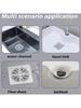10/30PCS Drainage Filter Covers, Used For Hair Plugs, Disposable Shower Drainage Hair Catchers, Disp