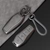 Alloy Car Key Cover Case For Byd Song Plus Ev Dolphin Seal U Dmi Atto 3 Sealion 6 Han Qin Car Keychain Key Shell Accessories