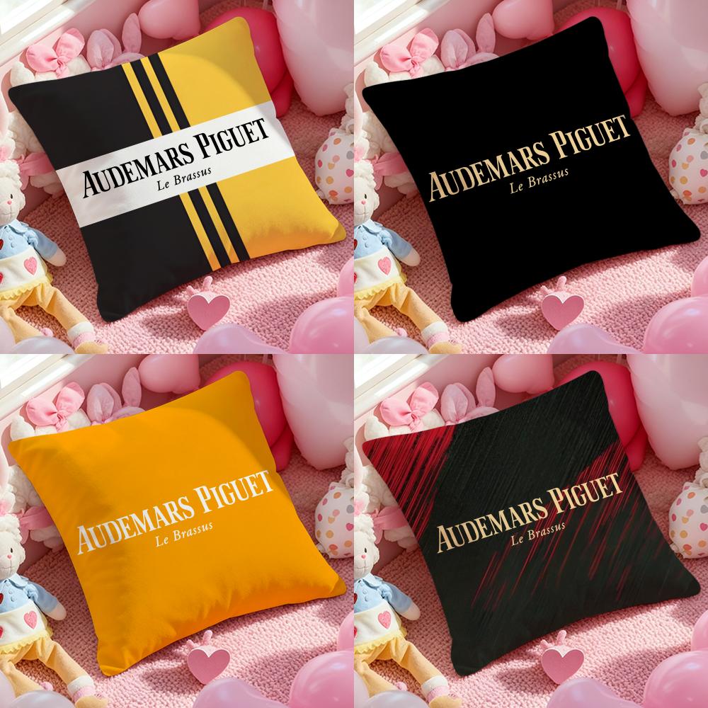 A-Audemars P-Piguet Fashion Cushion Cover Pattern Printed Pillowcase for Living Room Sofa Cushion Cover & Bedroom Decor