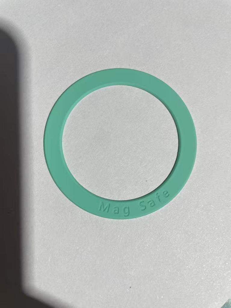 Magsafe Wireless Charging Phone Case with Magnetic Ring and Silicone Sheet