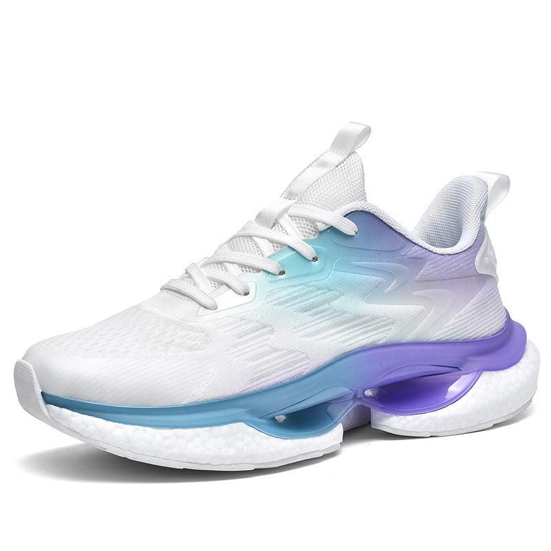 2025 ultra-light shock absorption fitness running shoes popcorn men's shoes versatile trend sports shoes trendy lightweight casual versatile