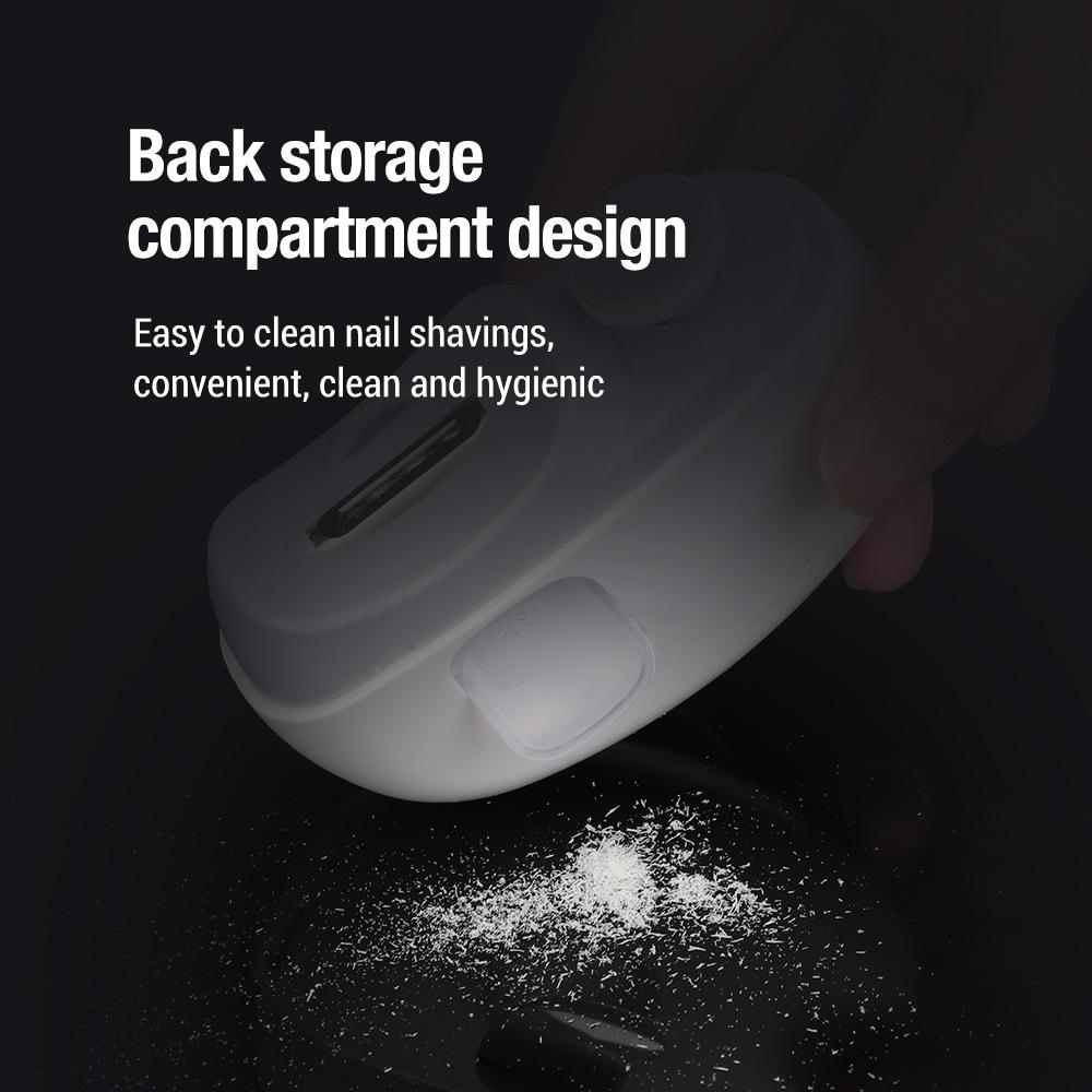 Child-Safe Automatic 2-in-1 Electric Nail Clipper & Trimmer