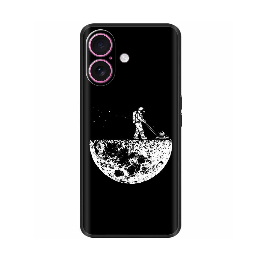 Luxury Shockproof Cover For iPhone 16 Plus Soft Silicone Case For Apple iPhone 16+ 16 Pro Max Bumper Soft Phone Protective Cover