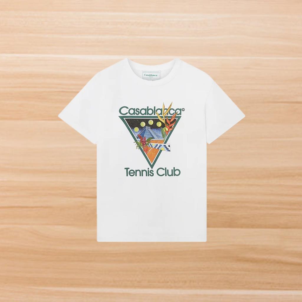 Cross-border foreign trade casablanca Casablanca short-sleeved American tide brand niche loose high street tide brand t-shirt