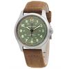 Khaki Field Titanium Green Dial 25 Jewels Automatic H70205860 100M Unisex Watch