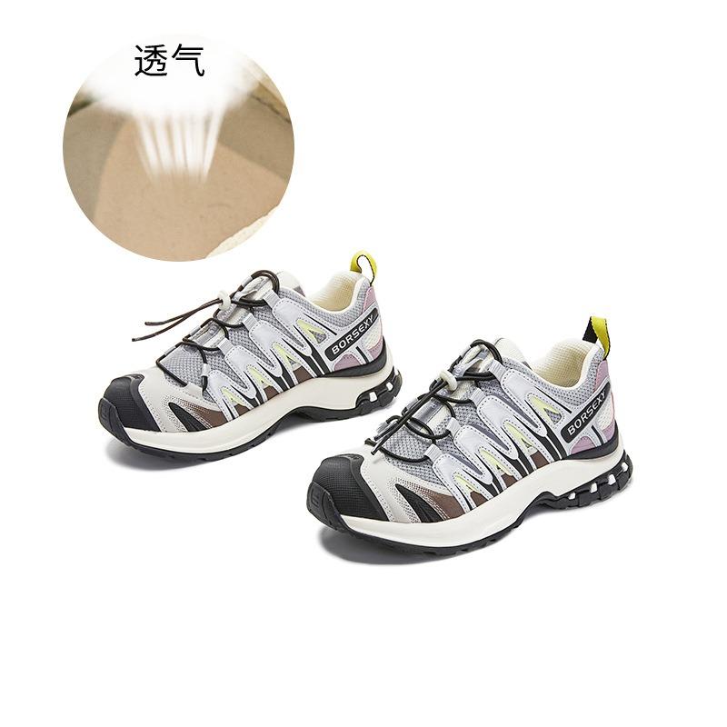Suction film sole women's shoes dad shoes sports shoes autumn new versatile shoes children's platform casual color matching shoes