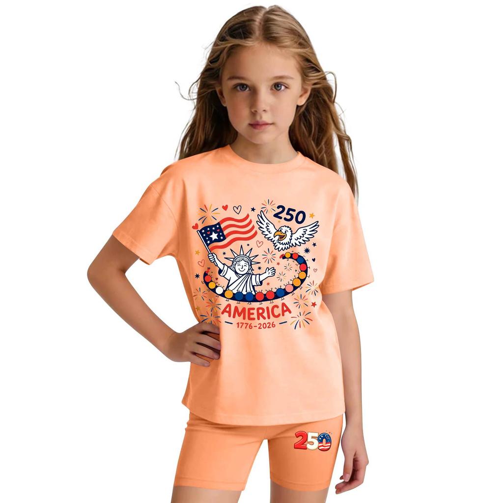 Infant Newborn Baby Girls Boys Loose T-shirt+Pants Print Outfits Set