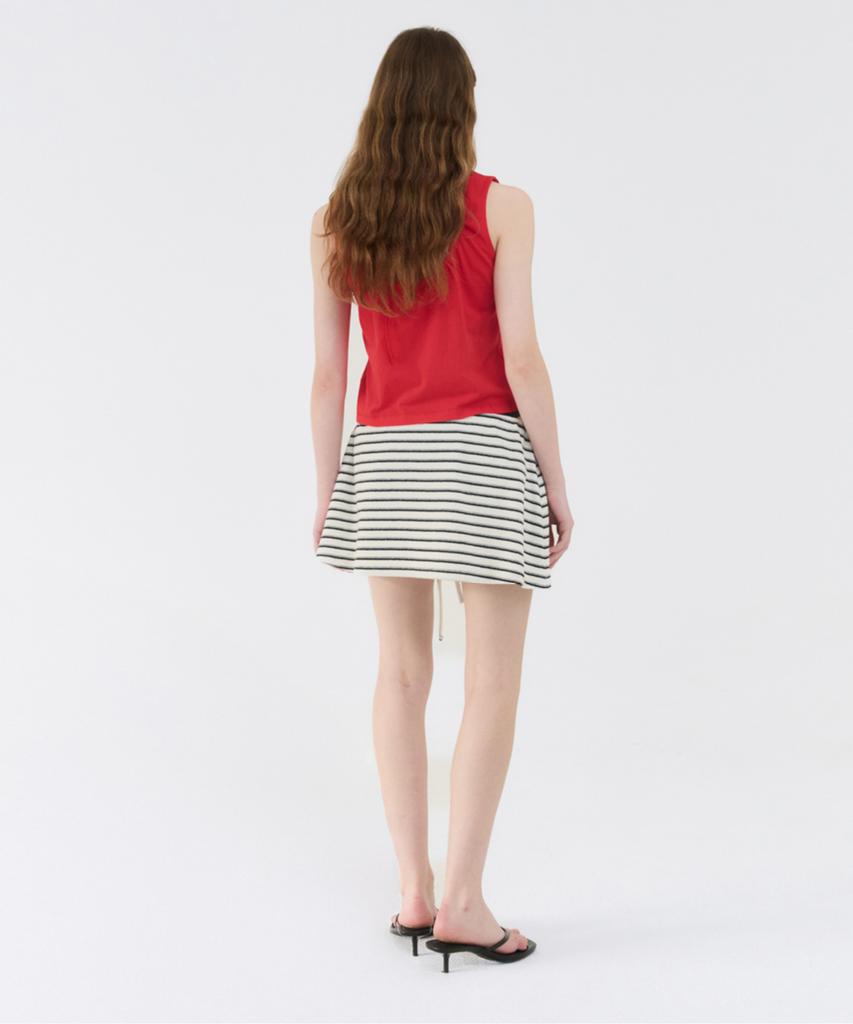 Gbh Apparel Terry Mini Skirt/Stripe