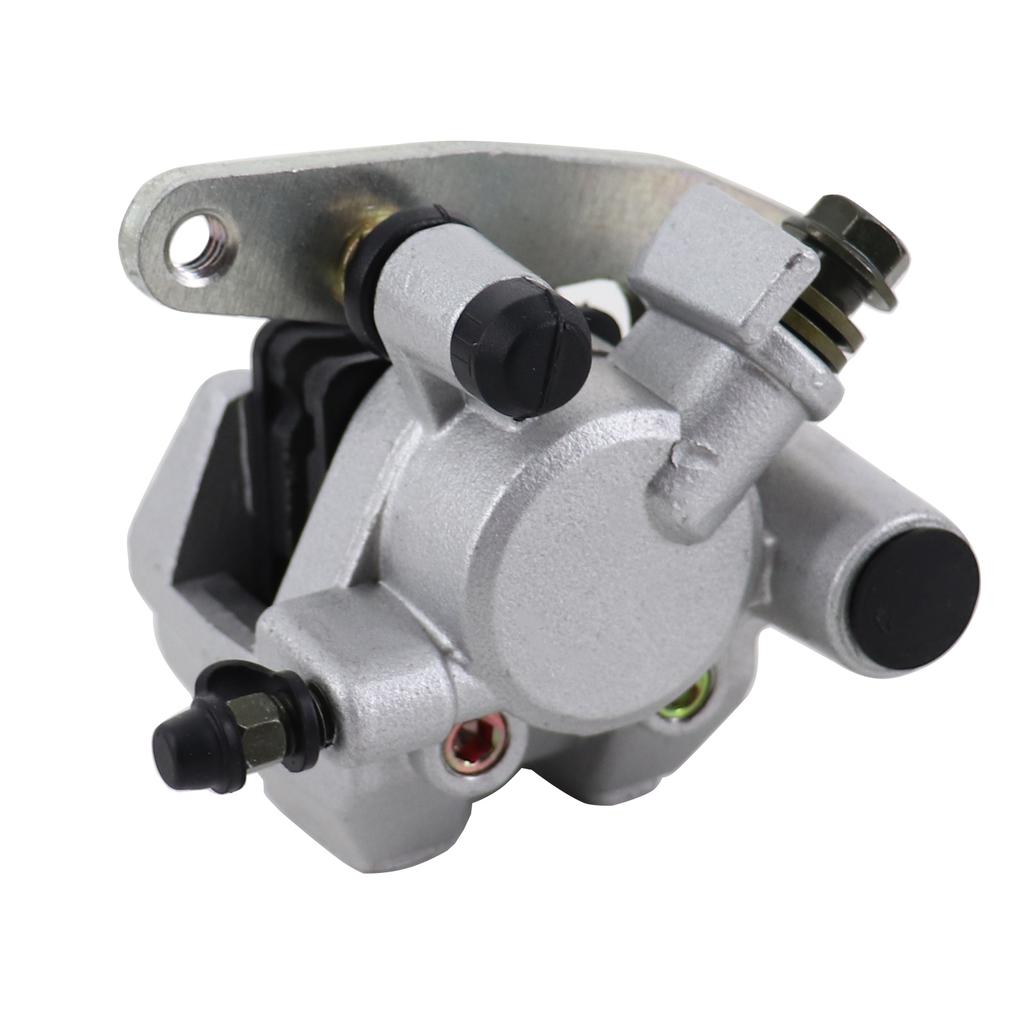 Motorcycle Front Brake Caliper Set Fit For Yamaha Grizzly 660 2002-2008 YFM660 KODIAK 400 1999-2006 450 2003-2006 With Pads