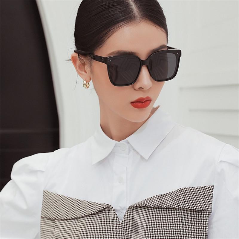 AORON Damenmode Polarisierte Sonnenbrille Großer Rahmen Klassisches Design Schwarze Sonnenbrille UV400-Schutz Fahrbrille