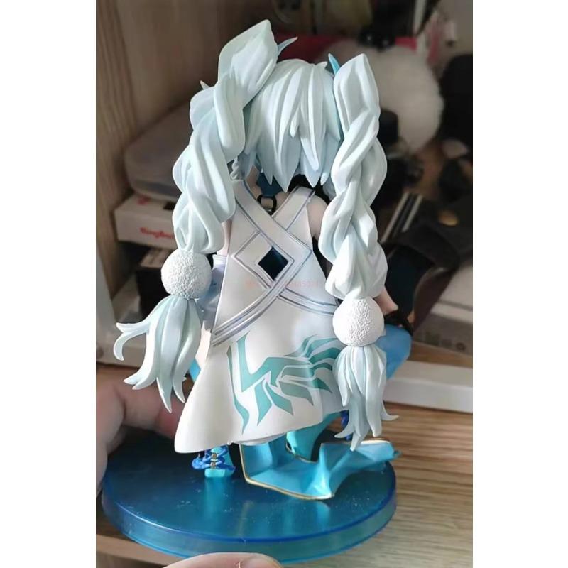 Anime Girls Frontline Cuique Mei Figur - Hockende Haltung Doppelte Zöpfe Schönes Modell Fahrgestell Ornament Sammlerstück Geschenk