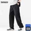 Mark Fairwhale Men's Lyocell Linen Straight Wide-leg Casual Pants