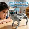 Voice Control Intelligent Mechanical Dog Walking Function DIY Assembled Dog Toys  Birthday Gifts