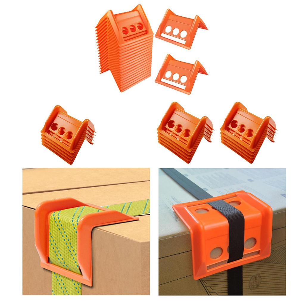 Edge Corner Protectors Protect Cargo Loads Tie Down Strap Guards Heavy Duty for Winch