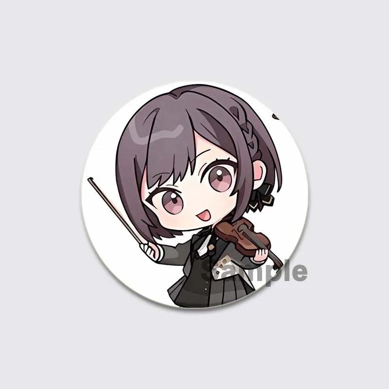

32/44/58 мм Project Sekai Button Pin Персонаж з мультфільму Асахіна Мафую/Камісіро Руї Симпатична брошка Значок Сумка Декор Вентилятори Збери друзям Подарунок 44mm