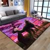 Cel mai bine vândut covor imprimat cu artă de lup pentru sufragerie Covor cu suprafață mare Covor moale pentru scaune pentru sporturi electronice Covoare Alfombra Cadouri Dropshopping