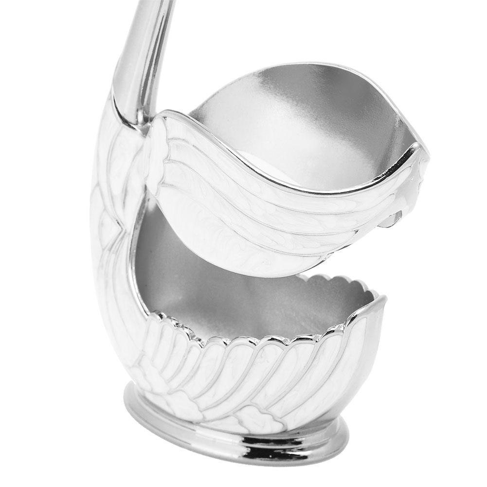 Coffee Dessert Spoon Set European Elegant Fruit Scoop Holder Decorative Tableware