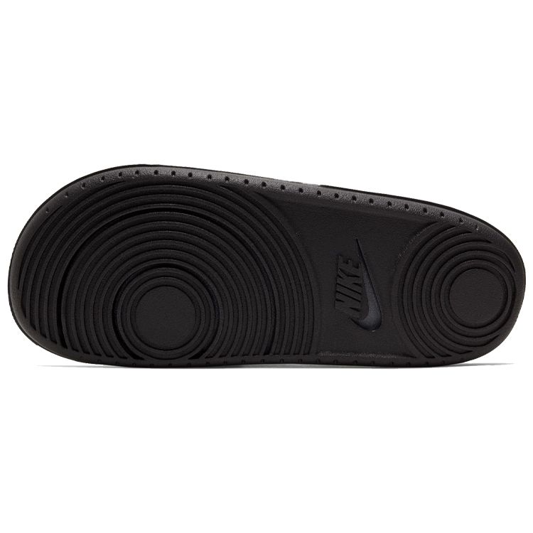 Nike Offcourt Slide Dunkelgrau Weiß Herren Sneaker Schwarz BQ4639-001