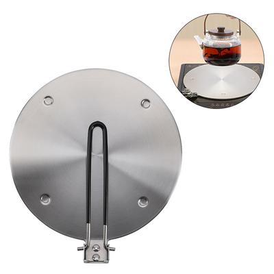 Edelstahl Hitzeverteilerplatte Herd Wärmeableiter Scheibe Perfektes Geschenk für Kaffeeliebhaber und Kochbegeisterte