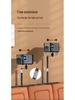 No-Drill Adjustable Projector Mount with Hidden Slot