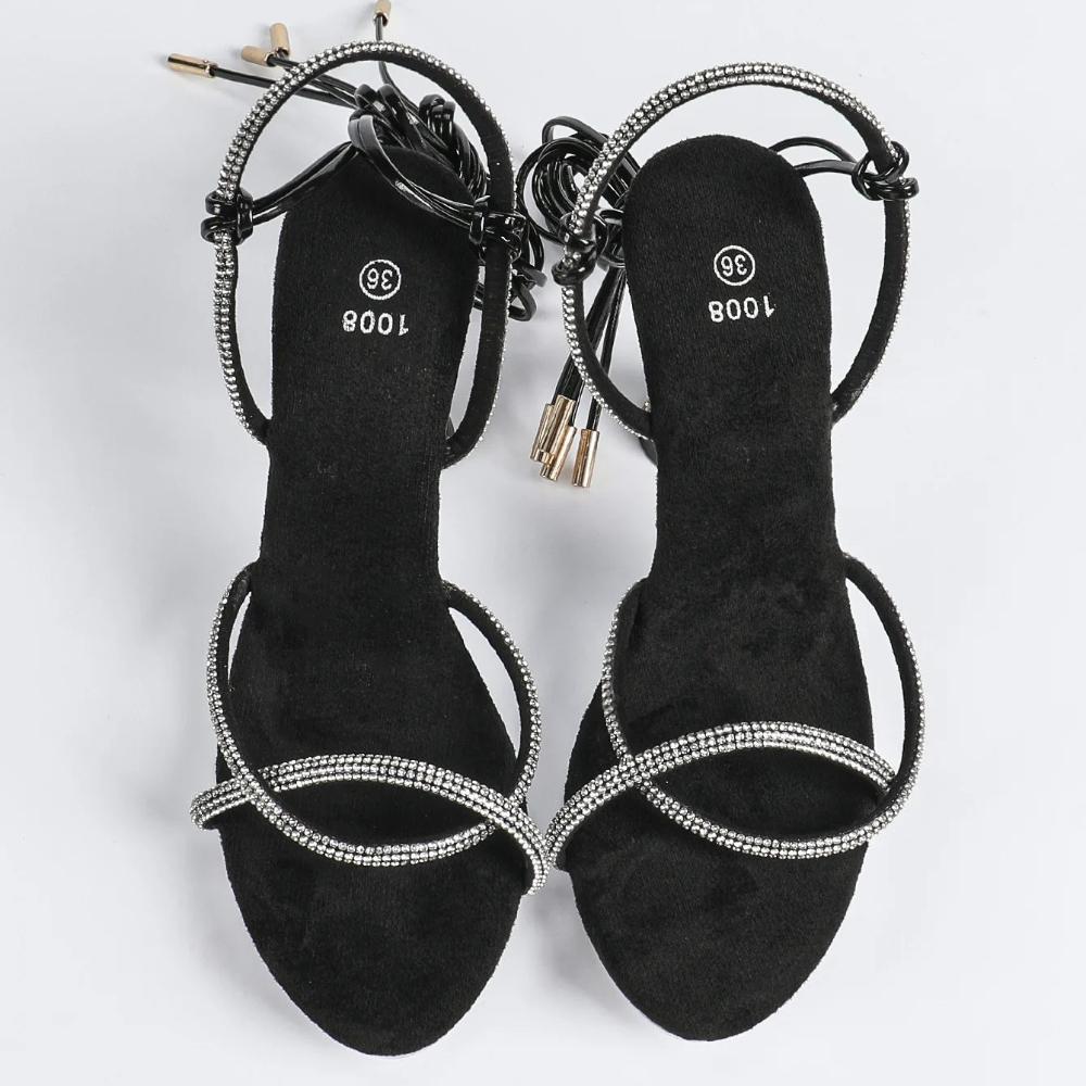 MCLUBGIRL  Women's Summer Outer Wear 2025 New Summer Shoes Skirt Fairy Style Fine Heel Versatile Strap Sandals LFD-1008-8