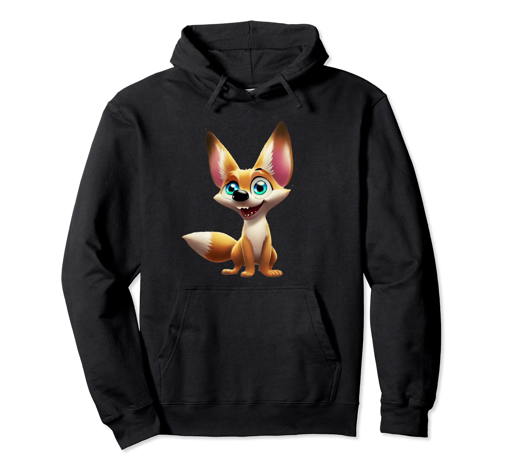 

Cute Jackal Cartoon Funny Animal Lover Hoodie
