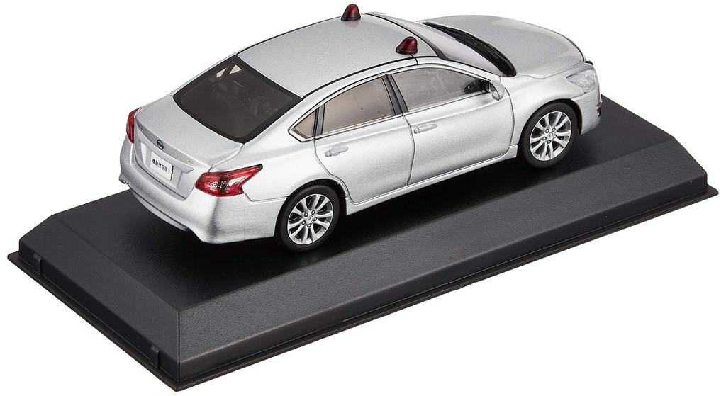 Kyosho RAI'S 143 Nissan Teana XE (L33) 2016 Police Headquarters Criminal Investigation Department Mobile Investigation Unit Vehicle (2-lamp