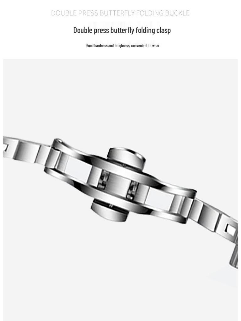 2023 Elegant Retro Roman Women's Waterproof Quartz Square Watch