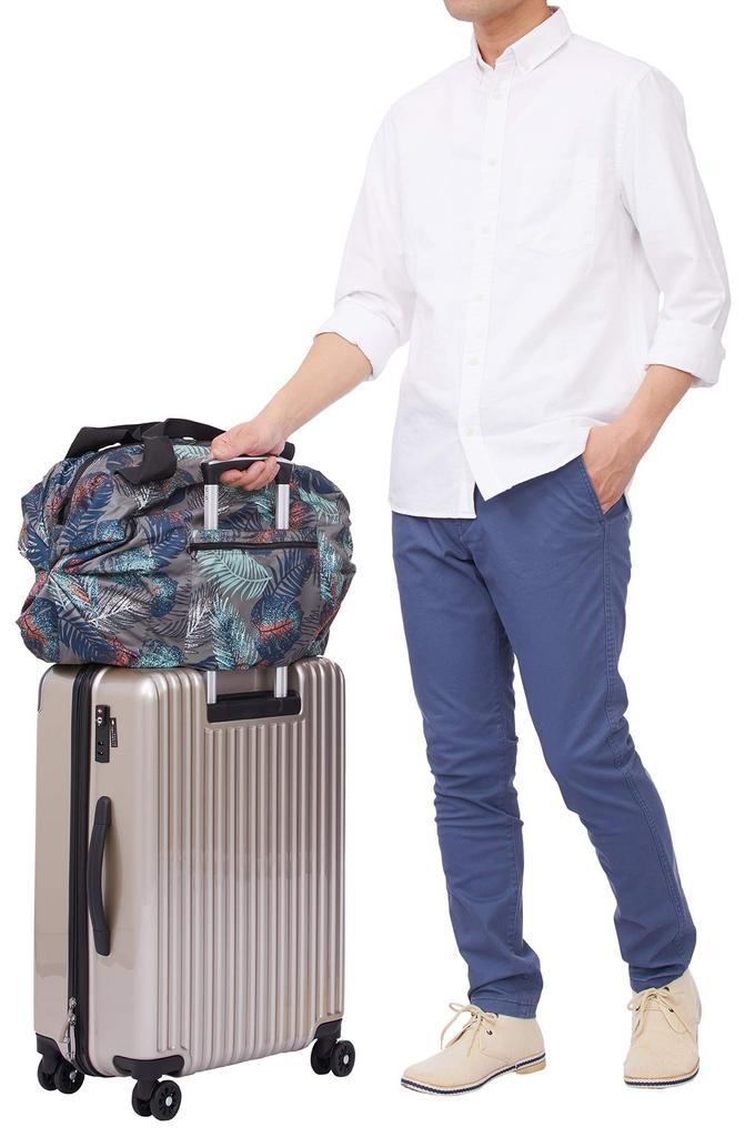 Marna Shupatto Leaf Boston Folds Up In One S439LE Bag, Go, 22L,