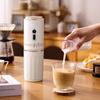 Compact Electric Coffee Grinder & Brewer - Portable for Home & Travel